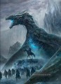 Night King White Walkers und Dragon Spiel der Throne